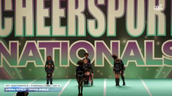 Apopka Royals - Crown Jewels [2026 Rec Performance - CheerABILITIES Day 2] 2026 CHEERSPORT National All Star Cheerleading Championship