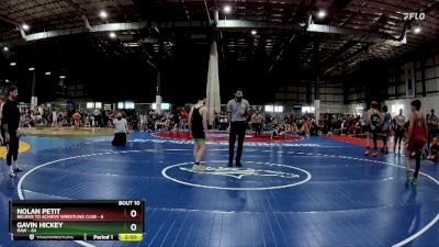 106 lbs Round 4 (6 Team) - Gavin Hickey, RAW vs Nolan Petit, BELIEVE TO ACHIEVE WRESTLING CLUB