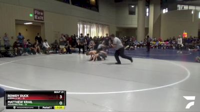 138 lbs Round 2 Champ & Wb (32 Team) - Rowdy Duck, Guerilla WC vs Matthew Krail, Assassins Pink