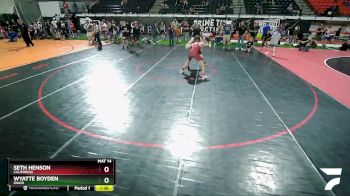 140 lbs Round 3 - Seth Henson, California vs Wyatte Boyden, Idaho