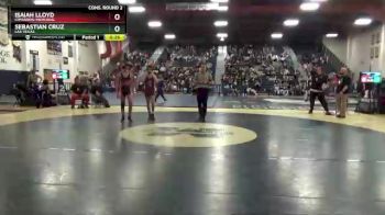 145 lbs Cons. Round 2 - Isaiah Lloyd, Cimarron-Memorial vs Sebastian Cruz, Las Vegas