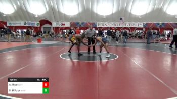165 lbs Consolation - Anthony Rice, Cleveland State vs Sean Billups, Kent State