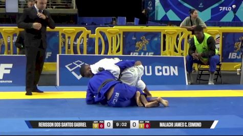 Malachi James C. Edmond vs Rerisson Dos Santos Gabriel 2025 Pan Jiu Jitsu IBJJF Championship