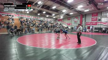 145 lbs Cons. Round 3 - April Mendez, San Dimas vs Elysum Campos, Eleanor Roosevelt