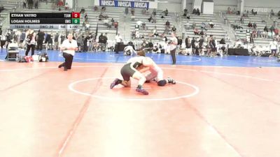182 lbs Rr Rnd 1 - Ethan Vayro, Team Diamond Fish - HSB vs Logan Holmes, Doughboy Black - HSB