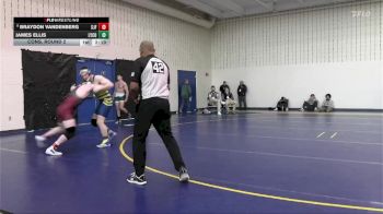 197 lbs Cons. Round 2 - James Ellis, Lycoming vs Braydon Vandenberg, St. John Fisher