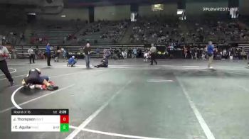 125 lbs Round Of 16 - Joey Thompson, Southwestern Oregon vs Cruz Aguilar, Niacc