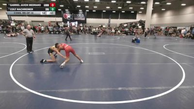 110 lbs Cons. Rd Of 16 - Colt Nachreiner, Sarbacker Wrestling Academy vs Gabriel Jaxon Medrano, Gracie Barra Westchase Wrestling Club