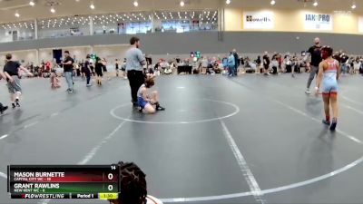 72 lbs Round 4 (6 Team) - Mason Burnette, Capital City WC vs Grant Rawlins, New Kent WC