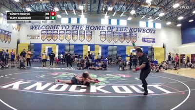 115 lbs 3rd Place Match - Eowyn Reeves, Gladiator WC vs Maya Alvarado, LHP