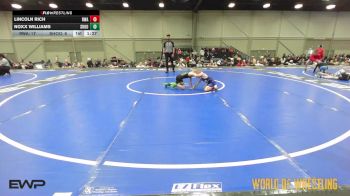 52 lbs Rr Rnd 5 - Lincoln Rich, Roundtree 9U vs Noxx Williams, Shootbox 9U