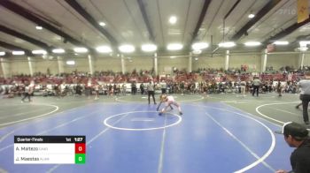 123 lbs Quarterfinal - Anthony Maltezo, Canon City vs Jayce Maestas, Alamosa