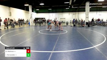 157 lbs Consi Of 8 #2 - Beau Waldron, MO vs Isai Fernandez, CA