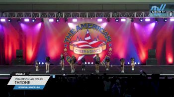 Champion All Stars - Throne [2025 L2 Junior - D2 1] 2025 The American Celebration Salt Lake City Nationals