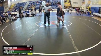 285 lbs Round 5 (8 Team) - Liam Higgins, Wellington vs Joseph Schulze, The Outsiders