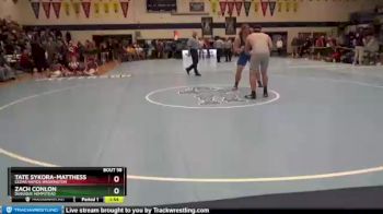 285 lbs Champ. Round 1 - Zach Conlon, Dubuque Hempstead vs Tate Sykora-Matthess, Cedar Rapids Washington