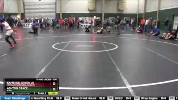 108 lbs Champ. Round 1 - Ashton Grace, Albia vs Kameron Green Jr, Nebraska Wrestling Academy