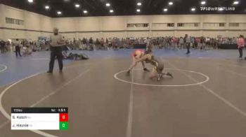 113 lbs Consolation - Sam Kotch, NJ vs James Haynie, VA