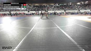 133 lbs Consi Of 32 #1 - Kace Smith, Prague vs Ricardo Burciaga-Gonzalez, Santa Fe South