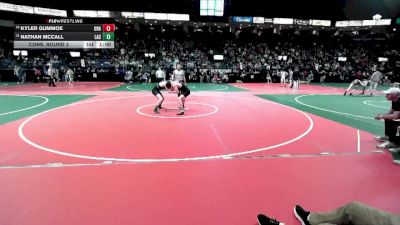 146 lbs Cons. Round 3 - Nathan Mccall, LAC3 vs Kyler Gummoe, Unattached