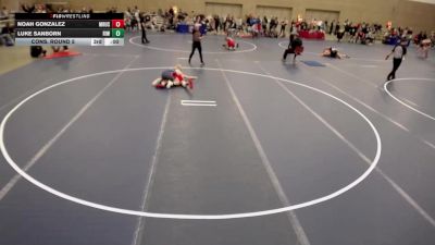 16U - 150 lbs Semis - Hunter Polikowsky, Chatfield Wrestling vs Connor Zirbes, Peak Wrestling Club