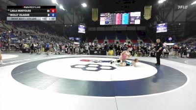 170 lbs Champ. Rd Of 16 - Laila Hustoles, CO vs Molly Olague, ID