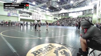 125 lbs Cons. Round 2 - Amy Phengsy, Cleveland vs Destiny Contreras, SAN PEDRO