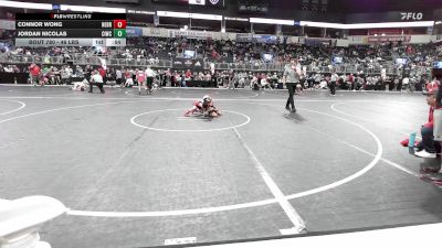 46 lbs Consi Of 8 #1 - Connor Wong, Nebraska Boyz vs Jordan Nicolas, Ciwc Team Intensity
