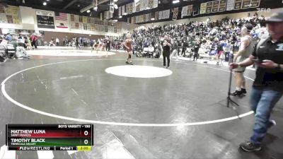 150 lbs Champ. Round 1 - Matthew Luna, Saint Francis vs Timothy Black, Temecula Valley