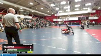 152 lbs Quarterfinal - Jack Farage, Liberty High School vs Caleb Quintana, Casa Grande High School