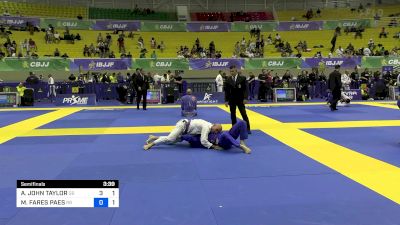 ALAN JOHN TAYLOR vs MAURICIO FARES PAES 2024 Brasileiro Jiu-Jitsu IBJJF