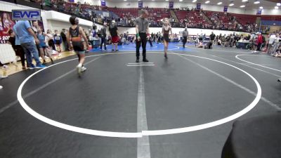 67-70 lbs Quarterfinal - Durbin Schroeder, Cowboy Wrestling vs BentLee Potter, Clinton Youth Wrestling