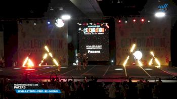 Mustang Cheer All Stars - Pacers [2025 L2.2 Youth - PREP - D2 - Medium Day 2] 2025 The Varsity All Star CELEBRATION