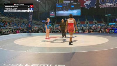 207 lbs 3rd Place Match - Makayla Ocean, FL vs Abagail Lacy, OK
