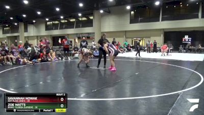 Semis (4 Team) - Zoe Watts, BHWC/ Florida Supreme vs Savannah Nowak, Not Plain Jane`s