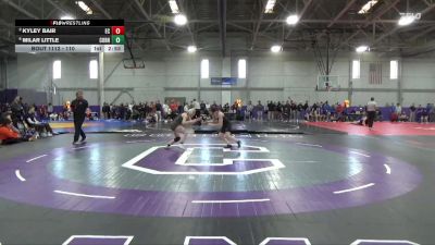 110 lbs Semifinal - Milar Little, Cornell College vs Kyley Bair, Eureka