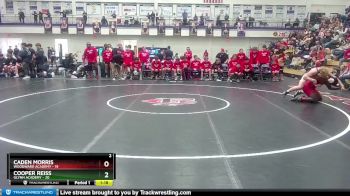 215 lbs Round 1 (16 Team) - Caden Morris, Woodward Academy vs Cooper Reiss, Glynn Academy