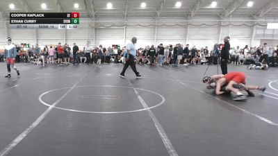 132 lbs Round 6 (8 Team) - Ethan Curry, St Vincent St Mary vs Cooper Kaplack, Stealth Training