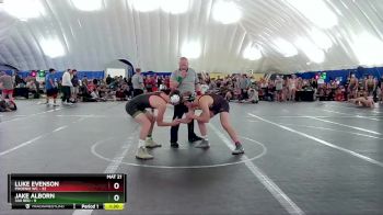150 lbs Round 5 (8 Team) - Jake Alborn, 330 Red vs Luke Evenson, Phoenix WC