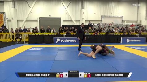 Daniel Christopher Kraemer vs Clover Austin Street IV 2025 World IBJJF Jiu-Jitsu No-Gi Championship