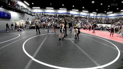 61 lbs Round Of 16 - Easton Blansett, Ada Youth Wrestling vs Crew Stacey, Mustang Bronco Wrestling Club