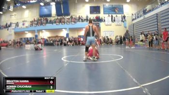 157 lbs Semifinal - Korbin Chuchran, Westlake vs Braxton Hanna, Madison