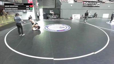 Cons. Round 2 - Amari Bradford, Ayala High School Wrestling vs Alfonso Garcia, Benjamin Franklin Senior High School Wrestling