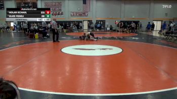 126 lbs Semifinal - Nolan Schaul, Cedar Falls vs Elize Fedeli, Cedar Rapids Kennedy