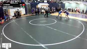 190 lbs. Champ. Round 2 - Hailey Clingan, Park HIll South vs CJ Trevino, Washington