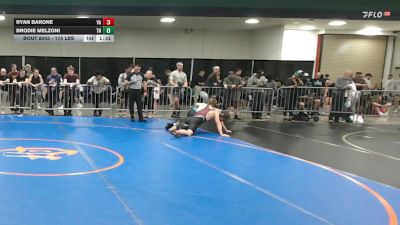 175 lbs Round Of 64 - Ryan Barone, VA vs Brodie Melzoni, TN