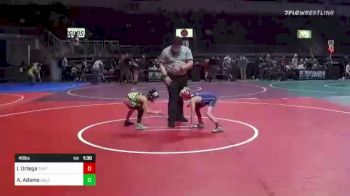 49 lbs Rr Rnd 4 - Isaac Ortega, Tuff Kidz WC vs Austyn Adams, Salem Elite