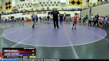 77 lbs Champ. Round 1 - Griffin Rowley, Boonville Wrestling Club vs Carter Sanford, Contenders Wrestling Academy
