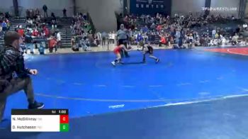 76 lbs Prelims - Nickson McGillivray, 706wrestling vs Diesel Hutcheson, The Wrestling Center