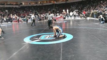4A 190 lbs Champ. Round 1 - Vicente Garcia, West Las Vegas vs Azhiel Guzman, Highland